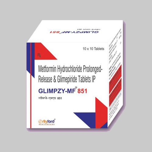 Metformin Hydrochloride Prolonged-Release & Glimepiride Tablets IP