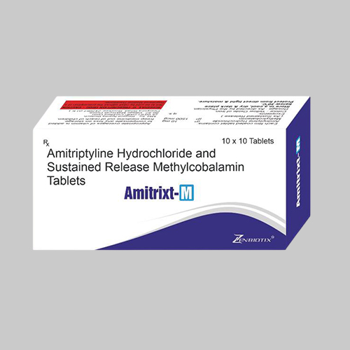 Amitriptyline Hydrochloride and Sustained Release Methylcobalamin Tablets