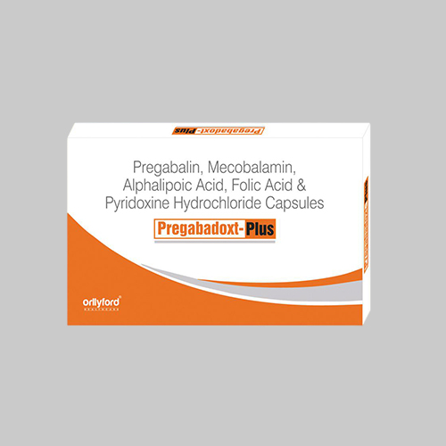 Pregabalin, Mecobalamin, Alpha Lipoic Acid, Folic Acid & Pyridoxine Hydrochloride Capsules